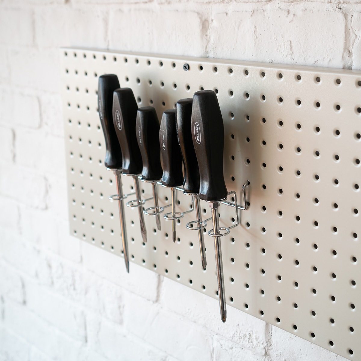 Multi Tool Holder 6-ring for Pegboard