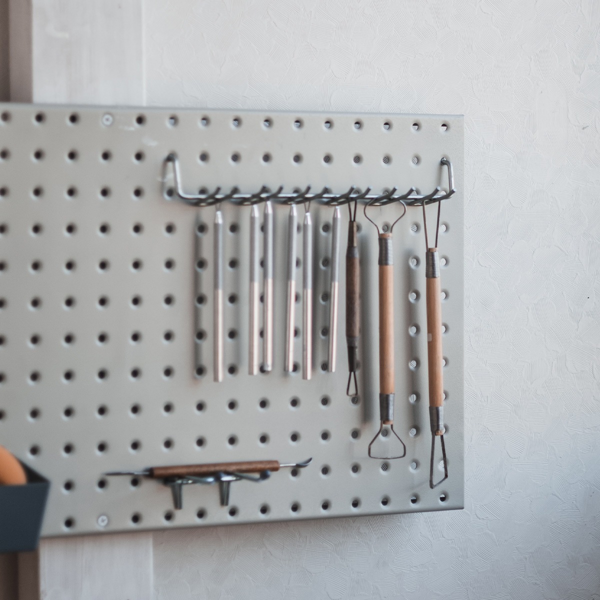 Multi Tool Rack 6-hook for Pegboard