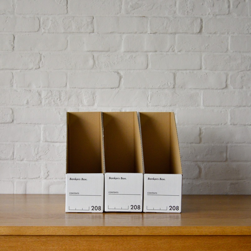 FELLOWES BANKERS BOX - 208 Magazine File （3個セット） | Home
