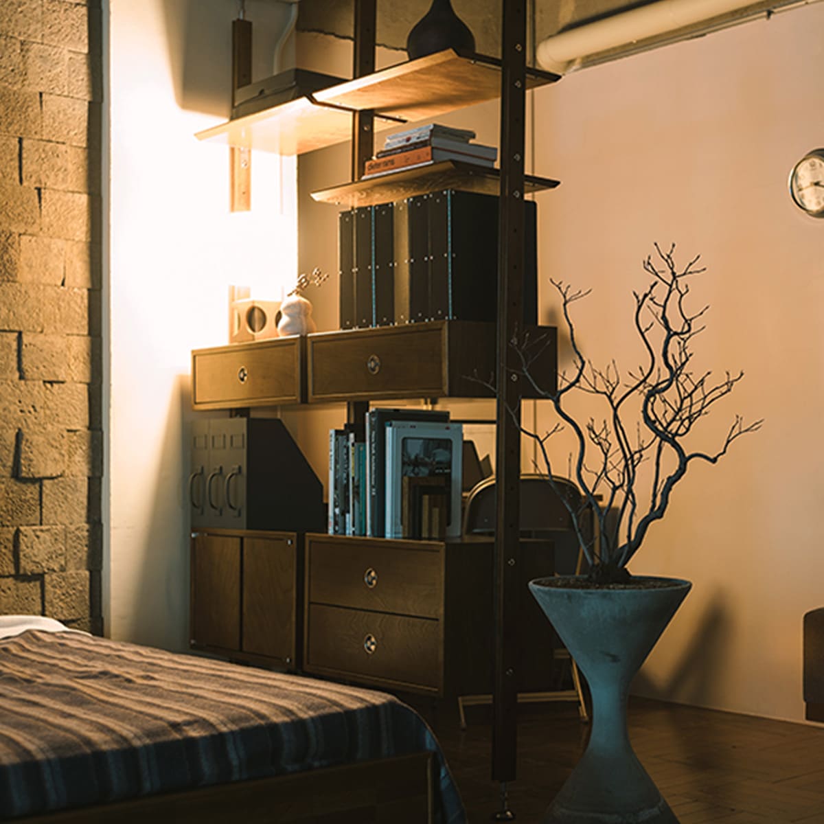 SYSTEM WALL SHELF  2 SPAN