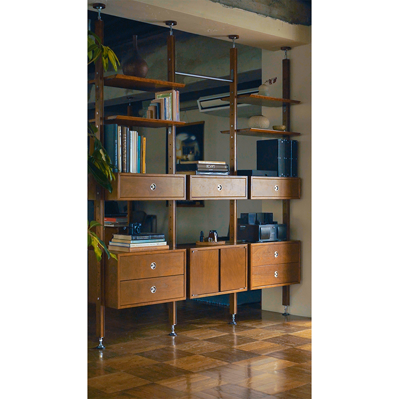 SYSTEM WALL SHELF 3 SPAN | Original Furniture,Shelf, Cabinet