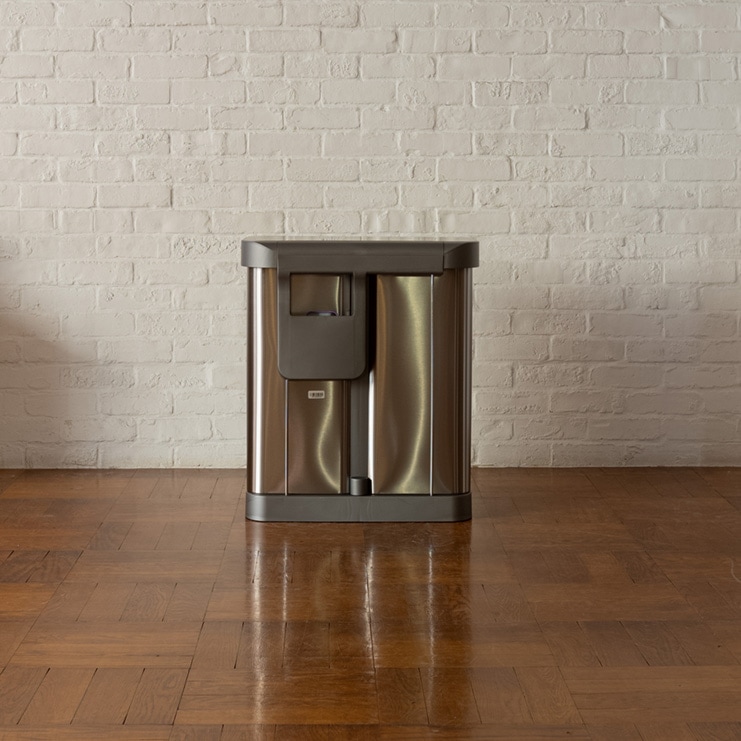 RECYCLER RECTANGULAR STEP CAN 58L