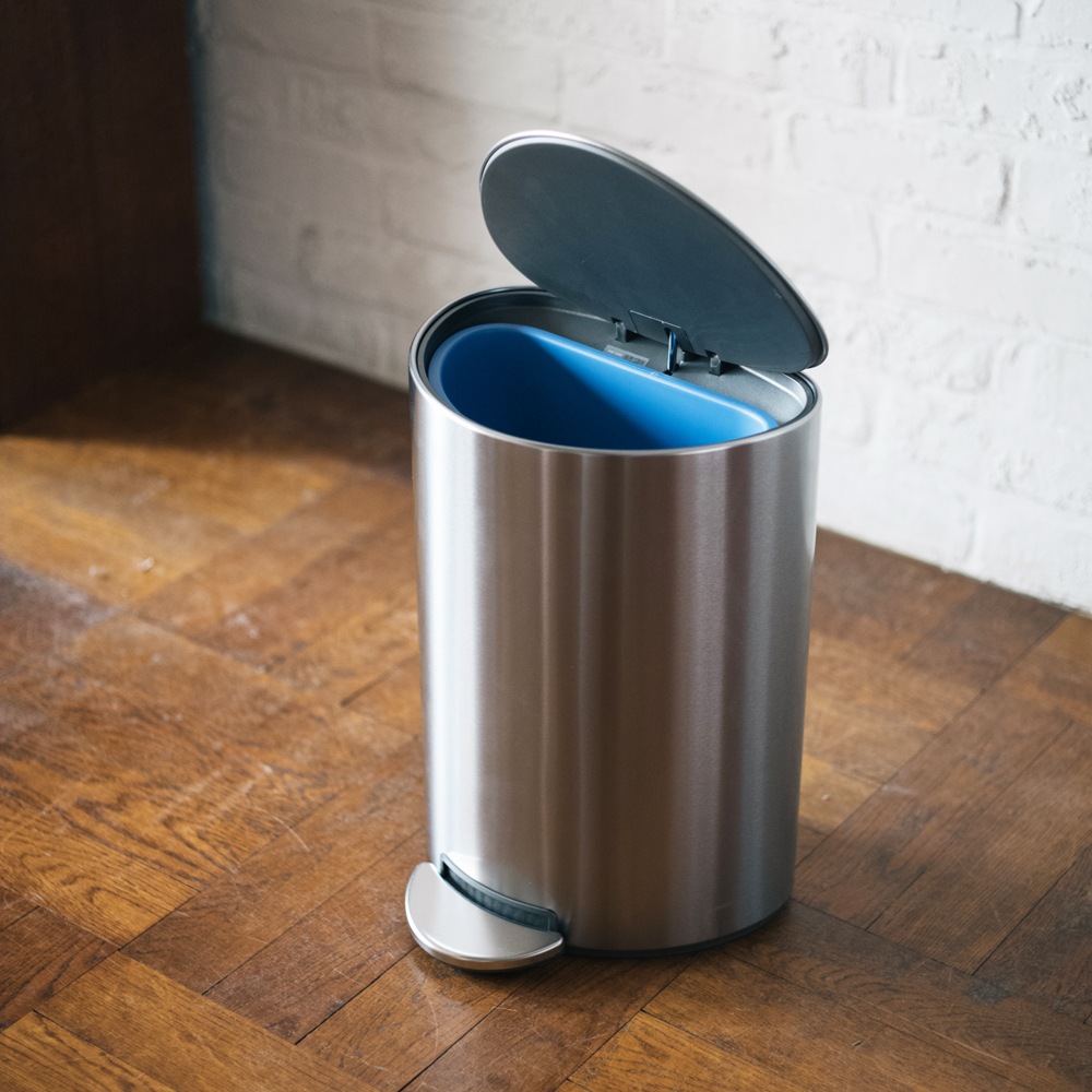 SEMI ROUND STEP CAN 6L