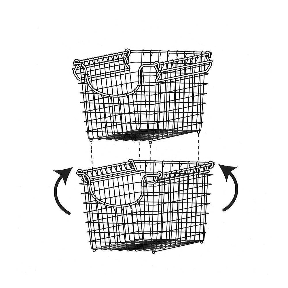 STACKING SCOOP BASKET