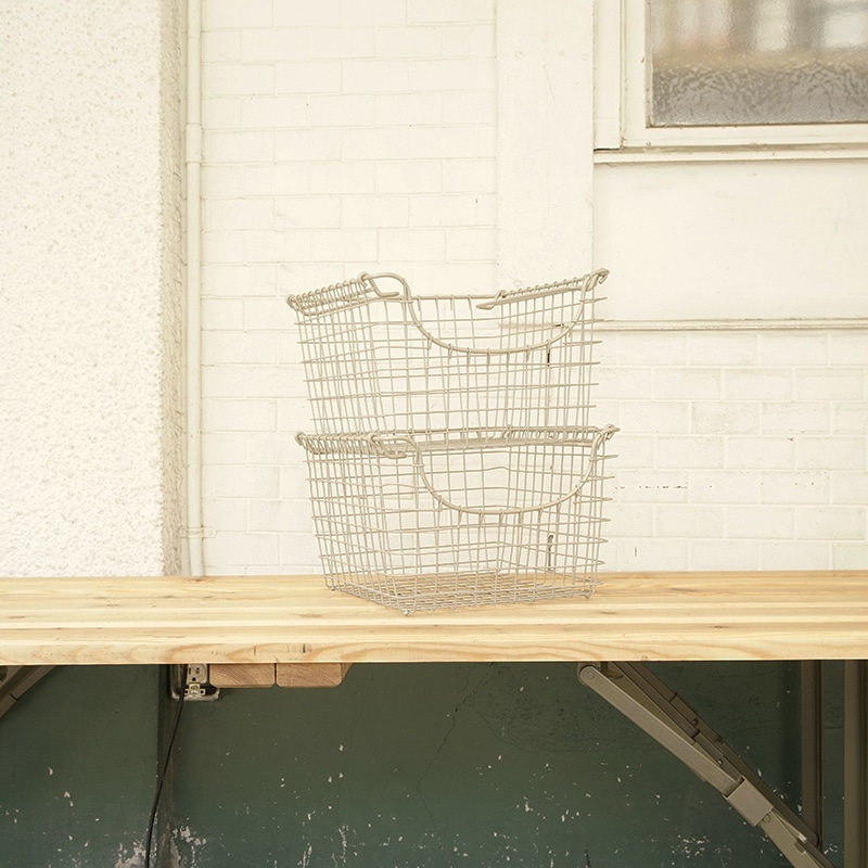 廃盤PACIFIC FURNITURE SERVICE P.F.S バスケット STORAGE BASKET | Metal Products,Box&Basket | | P.F.S. Online