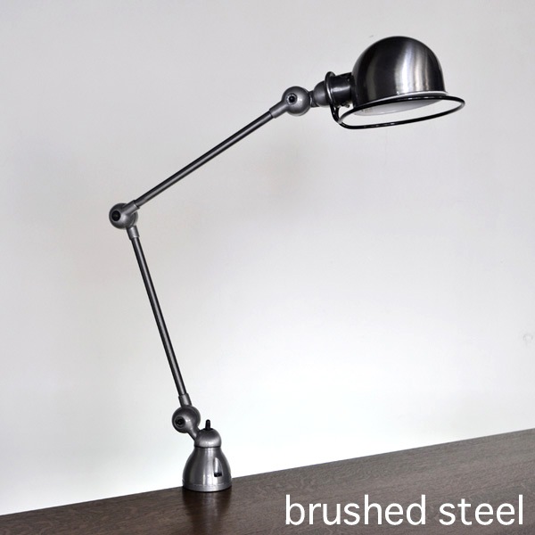 �ڻ��Ӥ����JIELDE DESK LAMP - CLAMP BRUSHED STEEL