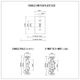 SAVE ENERGY   TOGGLE SWITCH PLATE - ALMOND
