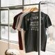 P.F.S. ORIGINAL T SHIRTS 2026 -STENCIL��DENIM/OFF WHITE��