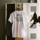 P.F.S. ORIGINAL T SHIRTS 2026 - PARTS CENTER��WHITE/BLACK��
