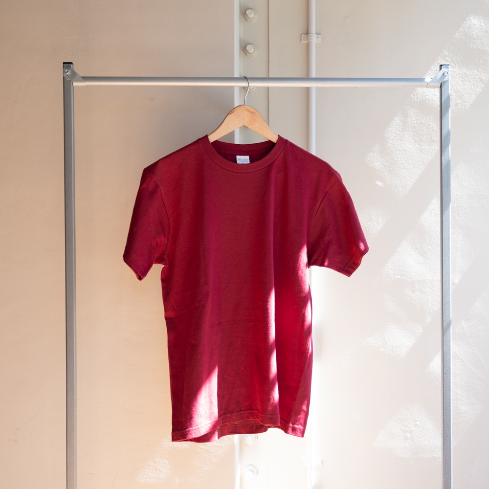 P.F.S. ORIGINAL T SHIRTS 2026 - PARTS CENTER��BURGUNDY/OFF WHITE��