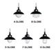 THPG PENDANT LIGHT "26 ROUND SHADE , Black
