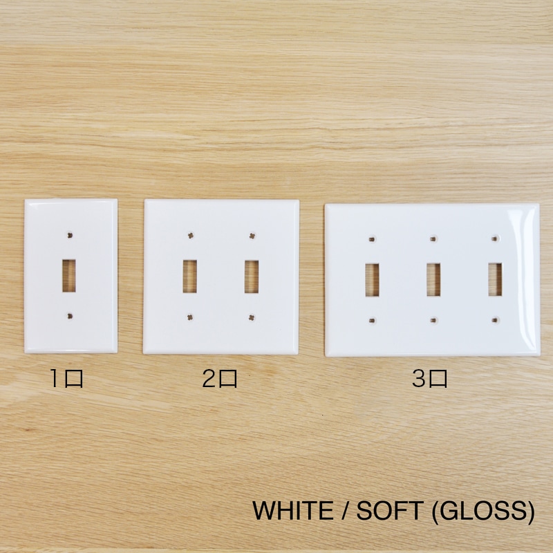 TOGGLE SWITCH PLATE��-��WHITE