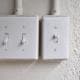 TOGGLE SWITCH PLATE��-��WHITE