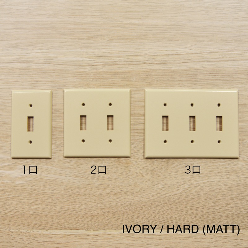 TOGGLE SWITCH PLATE��-��IVORY