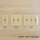 TOGGLE SWITCH PLATE��-��IVORY