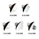 THPG WALL LIGHT "26 ROUND SHADE , Black