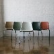 ROBIN DAY POLYSIDE CHAIR / Dark Grey Frame