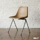 ROBIN DAY POLYSIDE CHAIR / Dark Grey Frame