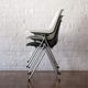 ROBIN DAY POLYSIDE CHAIR / Chrome Frame