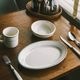 GREEN BAND - OVAL PLATE