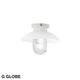 THPG CEILLING LIGHT "26 ROUND SHADE , White
