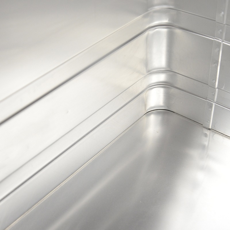 ALPOS ALUMINUM CONTAINER / OPEN TOP - L��67L��