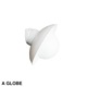 THPG WALL LIGHT "26 ROUND SHADE , White