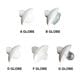 THPG WALL LIGHT "26 ROUND SHADE , White