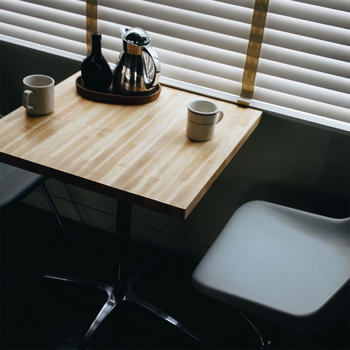 TIMBER TOP SIDE TABLE