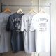 P.F.S. ORIGINAL T SHIRTS 2025 -STENCILOFF WHITE/GRAY