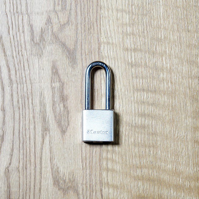 WIDE SOLID ALUMINIUM BODY PADLOCK