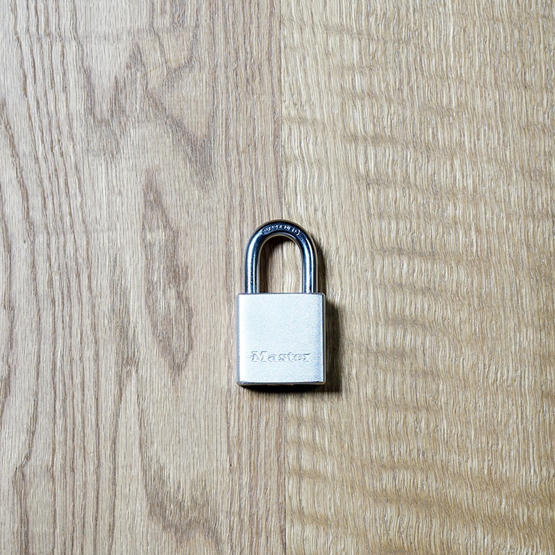 WIDE SOLID ALUMINIUM BODY PADLOCK | Hardware＆Outdoor,Locks 鍵