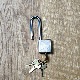 WIDE SOLID ALUMINIUM BODY PADLOCK
