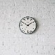 E.A.COMBS WALL CLOCK, Bar (S) 315 Pewter Grey