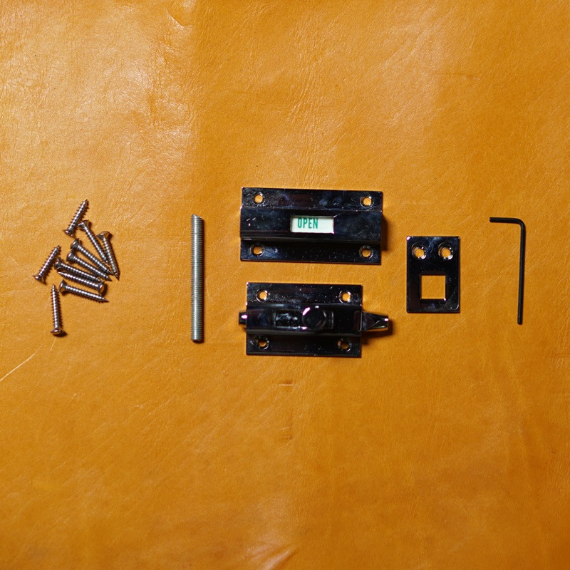 BATHROOM INDICATOR BOLT -  Chrome Plated