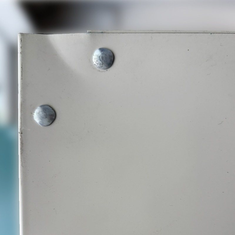 Ÿʡ18" LYON RECESSED HANDLE LOCKER - 2TIER PUTTY WHITE