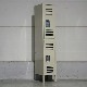 Ÿʡ18" LYON RECESSED HANDLE LOCKER - 2TIER PUTTY WHITE