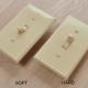 TOGGLE SWITCH PLATE-IVORY