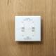 SAVE ENERGY   TOGGLE SWITCH PLATE - WHITE