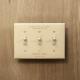 SAVE ENERGY   TOGGLE SWITCH PLATE - IVORY