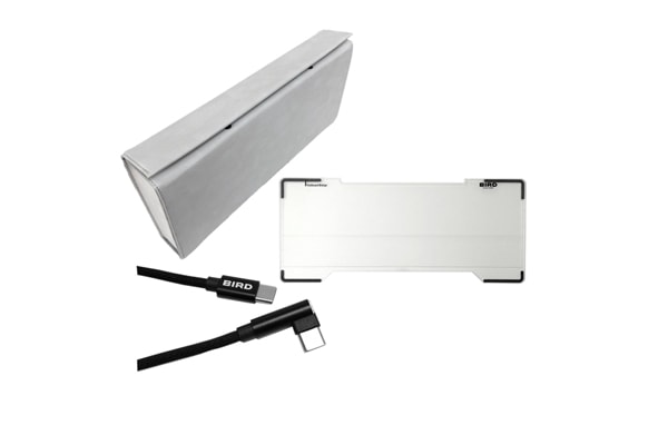 HHKBキャリングセット（キャリーケース：ホワイト、キーボードブリッジ：フリーザー、HHKB接続 Type-Cケーブル）