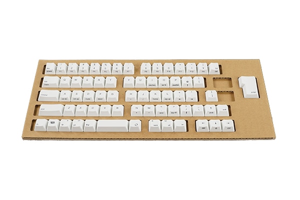 キートップセット（雪）日本語配列／中央印字