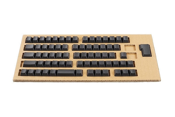 キートップセット（墨） 日本語配列／無刻印