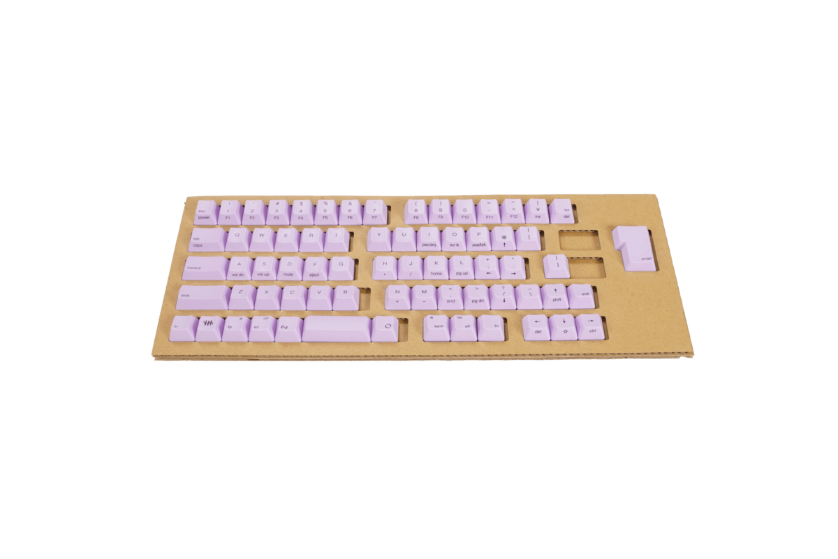 キートップセット（藤）日本語配列／中央印字