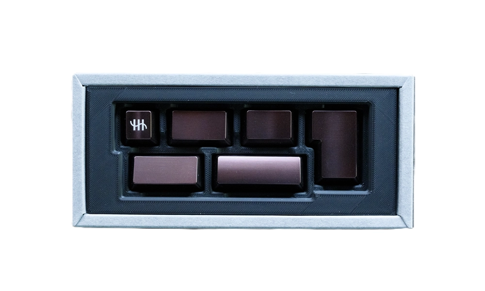 アルミキートップセット日本語配列 for HHKB Studio（ブラウン）