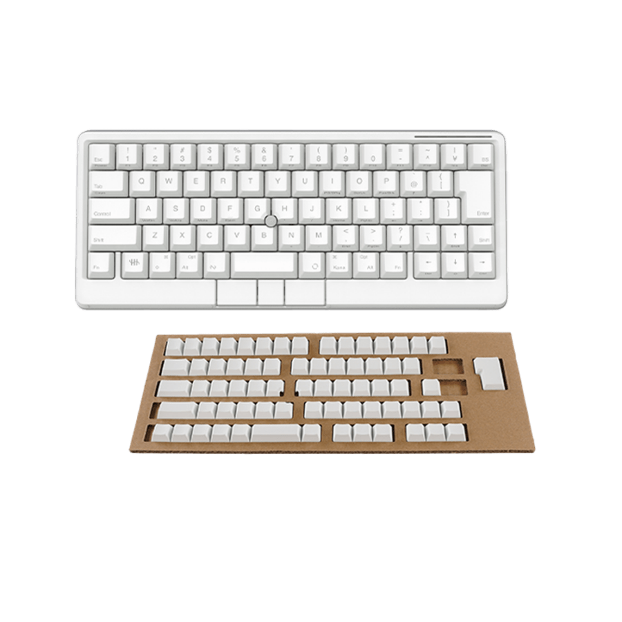HHKB Studio 日本語配列 「雪」無刻印セット