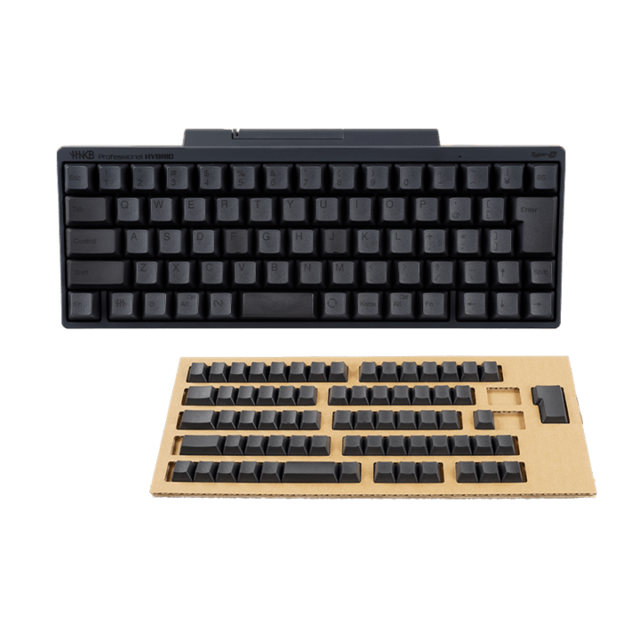 HHKB Professional HYBRID Type-S 日本語配列「墨」無刻印セット