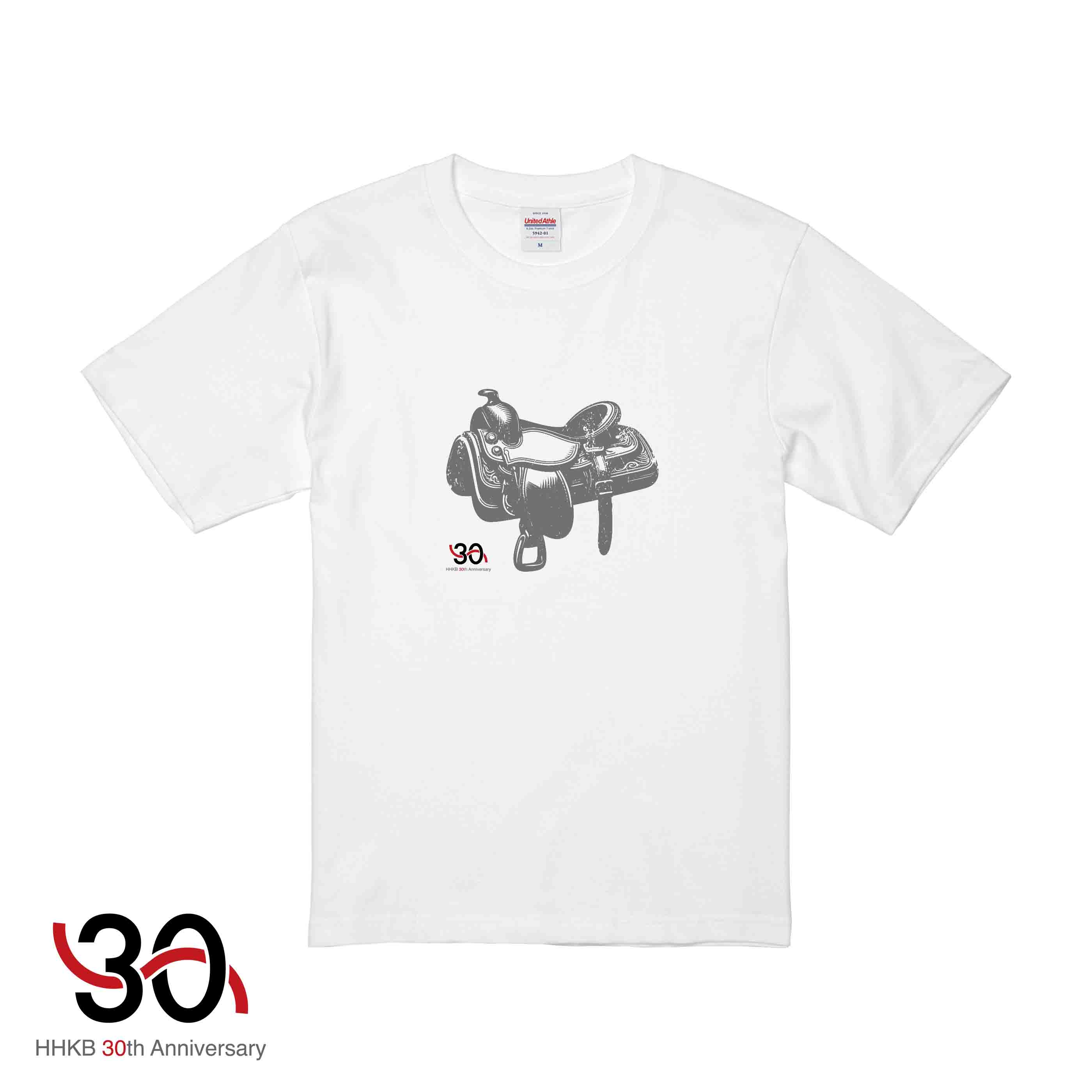 30周年記念デザインTシャツ Design E（White）