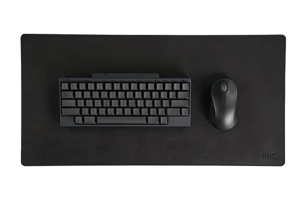 HHKB栃木レザーデスクマット（ブラック）