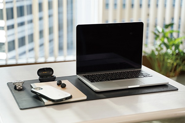 HHKB栃木レザーデスクマット（ブラック）